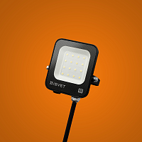 Прожектор светодиодный iSvet USL-106 220В 10Вт 1800Лм 6500K 120° IP65 119х84х26мм картинка 